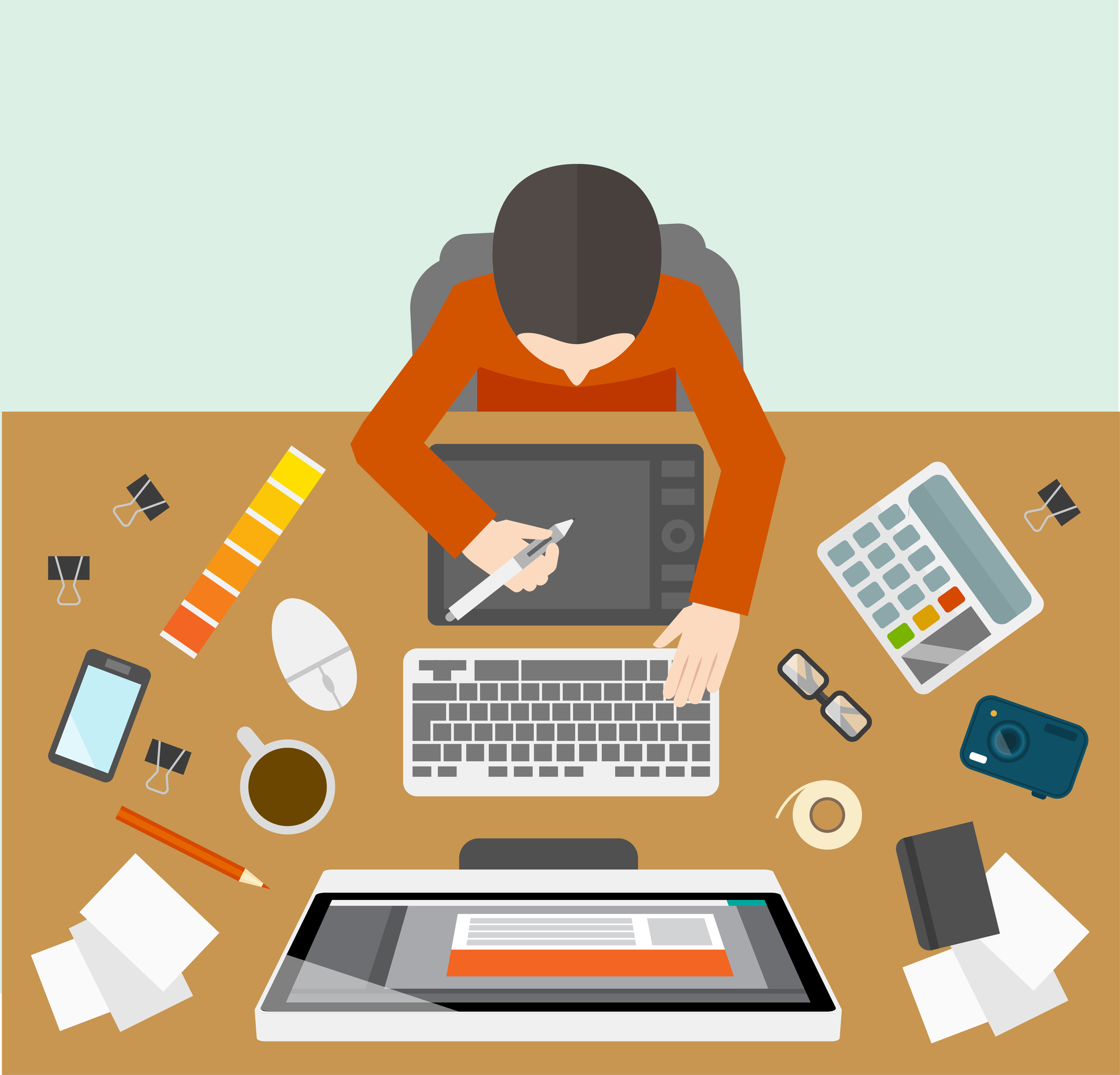 Designer management workplace